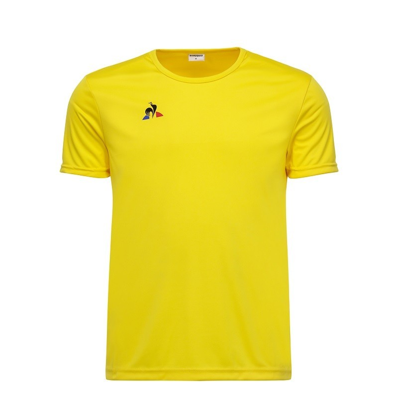 Maillot Match Enfant Manches Courtes Le Coq Sportif - Team.Montisport.fr