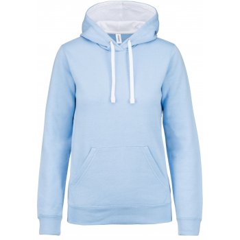 SWEAT-SHIRT KARIBAN CAPUCHE CONTRASTÉE-FEMME-MONTISPORT.FR