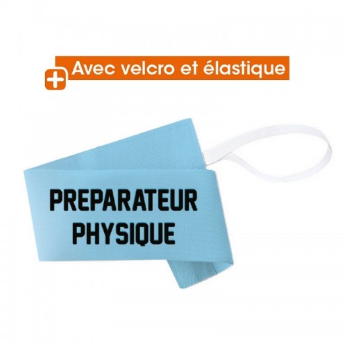 Brassard Rugby "Préparateur Physique" Avec Velcro Tremblay - Team.Montisport.fr
