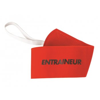 Brassard Rugby "Entraîneur" Rouge Tremblay - Team.Montisport.fr