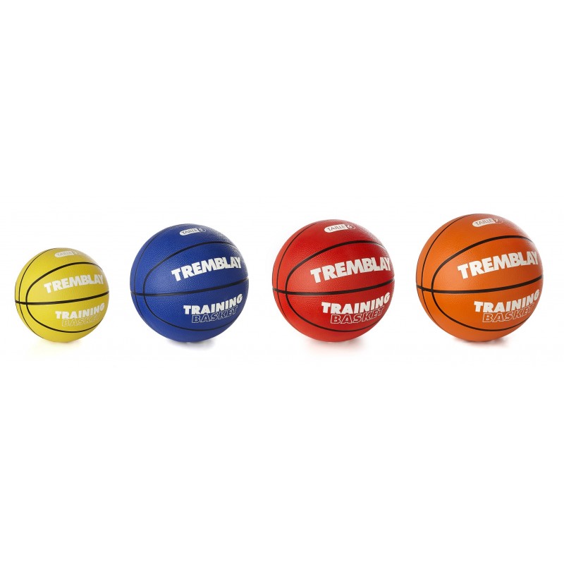 Ballon De Basketball En Caoutchouc Training Taille 5 Tremblay - Team.Montisport.fr