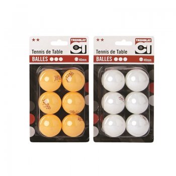 Balles Tennis De Table Abs (Lot De 6) Tremblay - Team.Montisport.fr