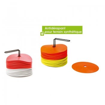 Kit De 24 Disques Avec Support Tremblay - Team.Montisport.fr