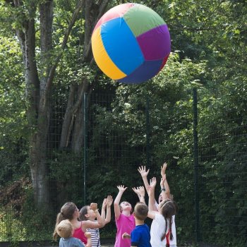 Ballon Multicolor 100Cm Spordas Sporti - Team.Montisport.fr 2