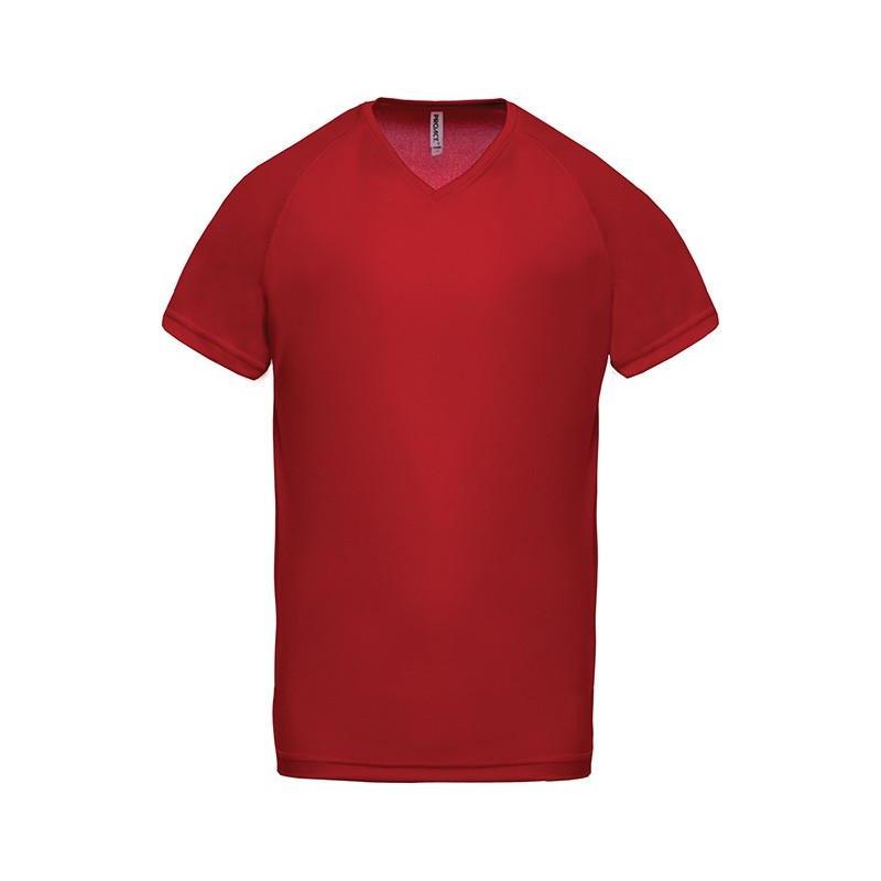 T-SHIRT PROACT COL V-HOMME-MONTISPORT.FR