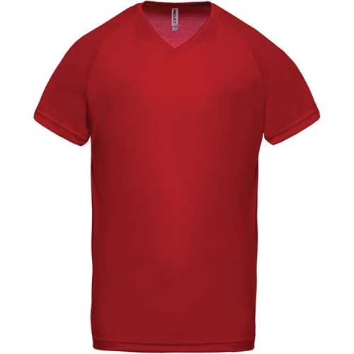T-SHIRT PROACT COL V-HOMME-MONTISPORT.FR
