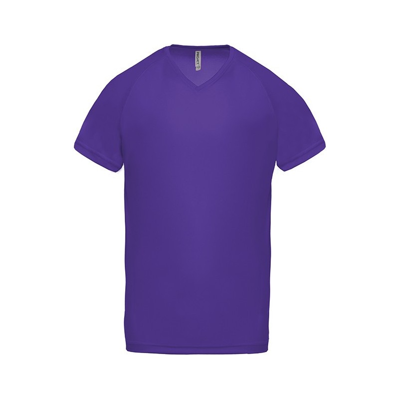 T-SHIRT PROACT COL V-HOMME-MONTISPORT.FR