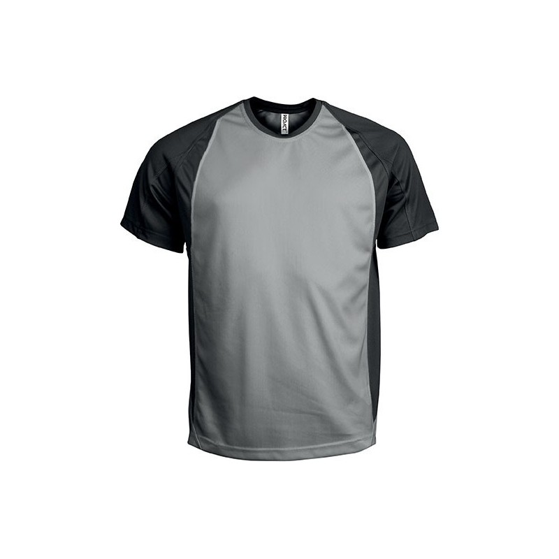 T-SHIRT PROACT SPORT BICOLORE-UNISEXE-MONTISPORT.FR