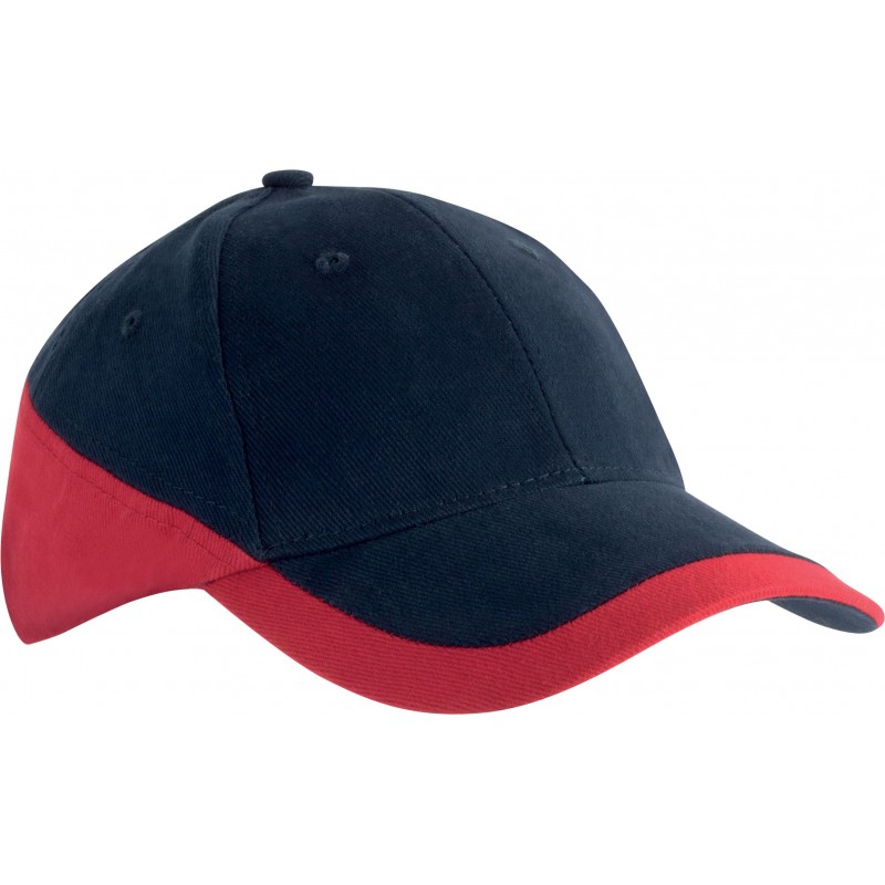 CASQUETTE K-UP BICOLORE 6 PANNEAUX-MONTISPORT.FR