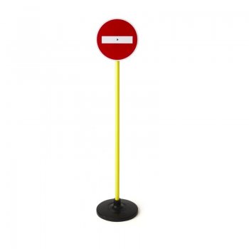 Panneau "sens interdit"...