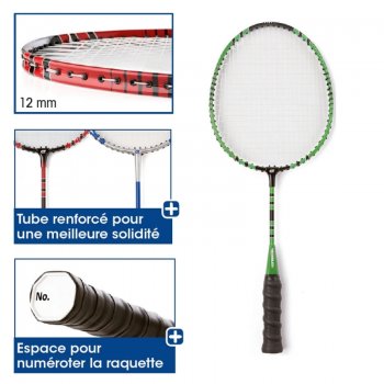 Raquette badminton 53 cm...