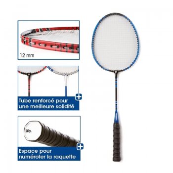 Raquette badminton 61 cm...