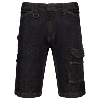 Bermuda denim multipoches...